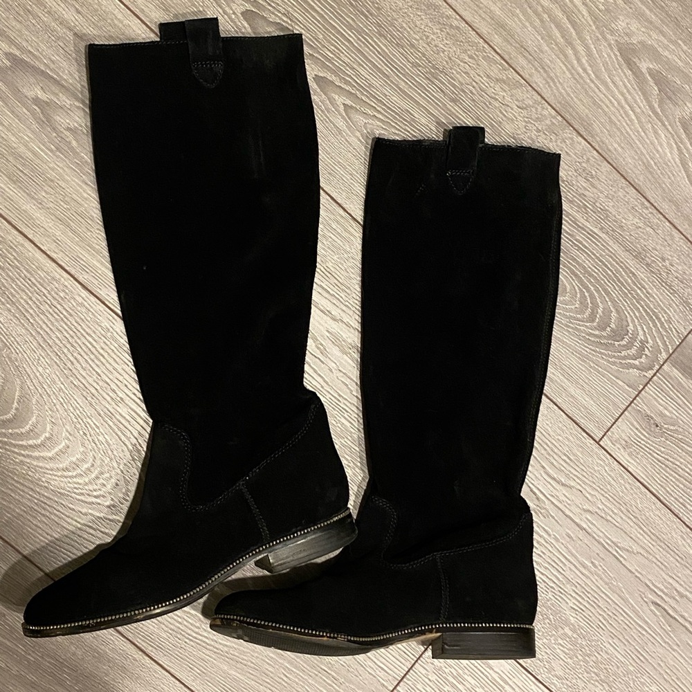 Michael Kors suede knee high boots